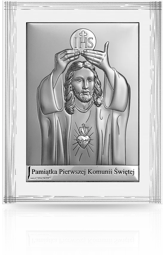 Obrazek na Komunię z Jezusem: pamiątka komunijna - Beltrami