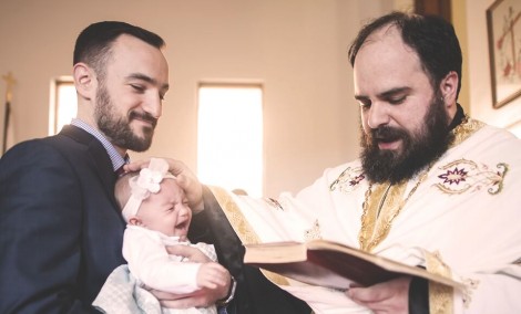 Pamiątka chrztu od ojca chrzestnego