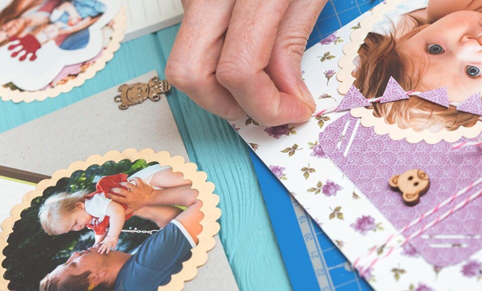 Scrapbooking na chrzest