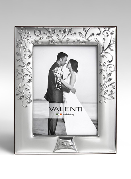 Srebrne ramki na zdjęcia ślubne Valenti Beltrami