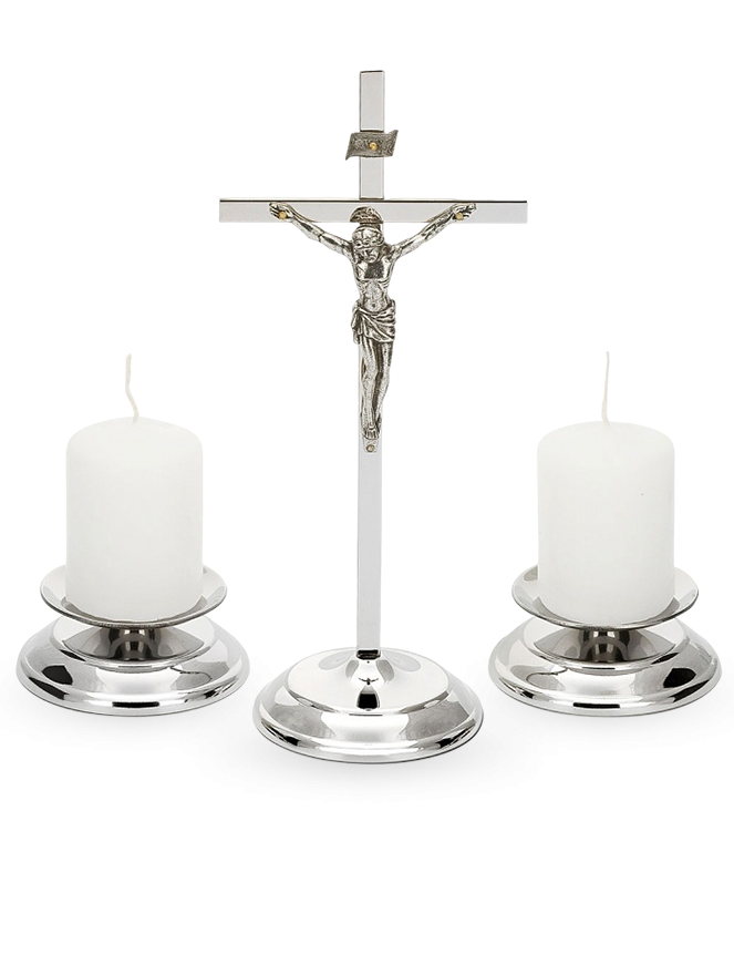 Komplet kolędowy nowoczesny: ze stali nierdzewnej - Moreli