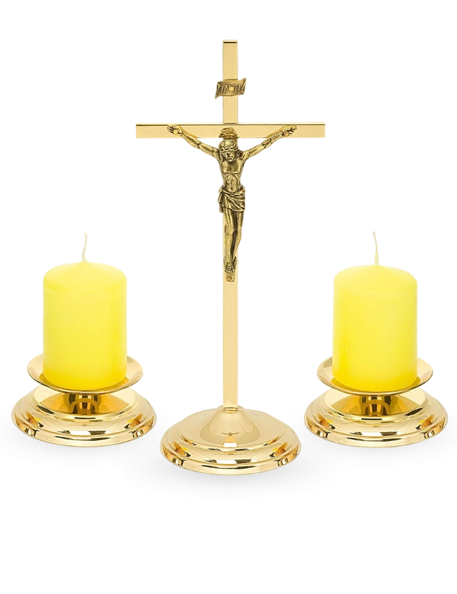 Komplet kolędowy nowoczesny: mosiężny - Moreli