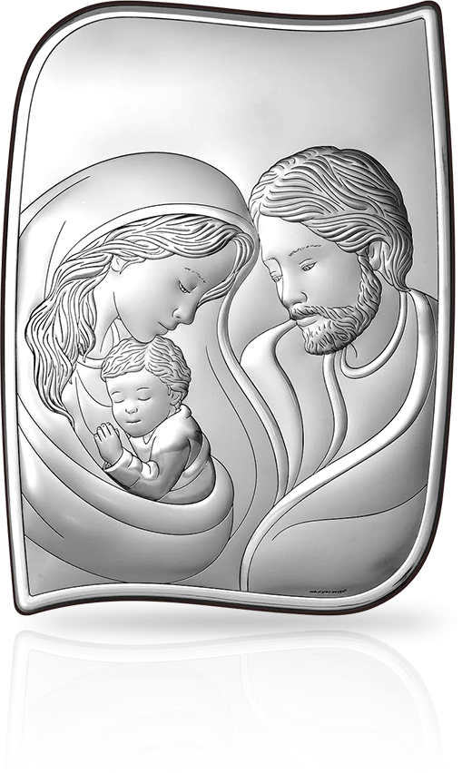 Święta Rodzina: obrazek srebrny - Beltrami