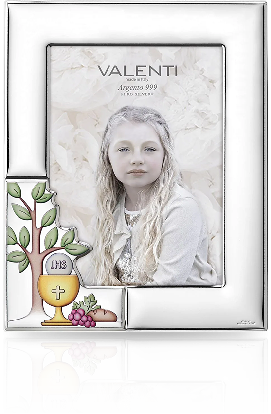 Ramka na zdjęcie komunijne: w wersji koloryzowanej - Valenti