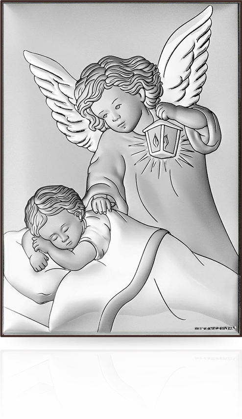 Obrazek Anioł Stróż: obrazek srebrny - Beltrami