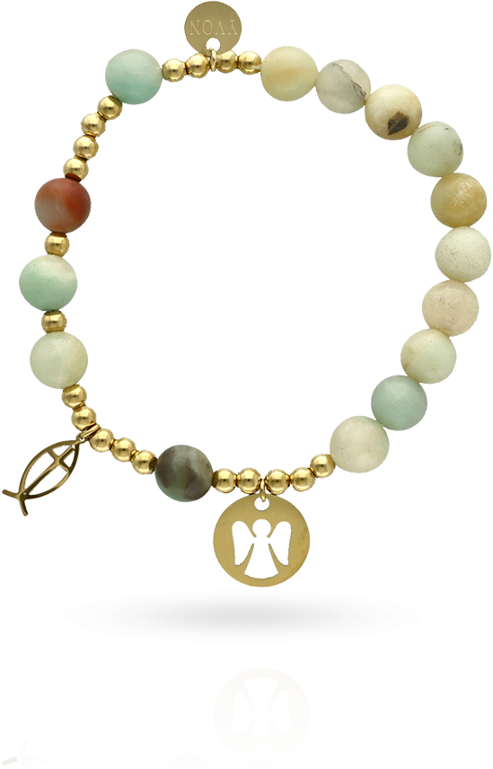 Różaniec damski na rękę: w ozdobnym pudełku - Yvon