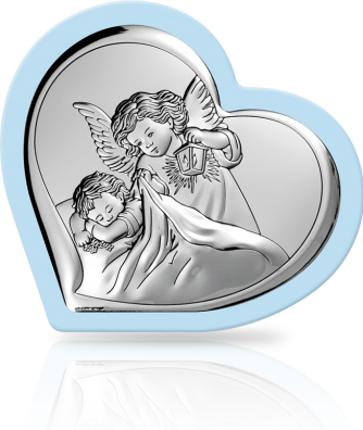 Aniołek dla chłopca: obrazek srebrny w sercu - Beltrami
