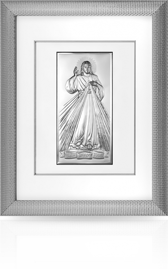 Jezu Ufam Tobie: obraz w ramie za szkłem - Beltrami
