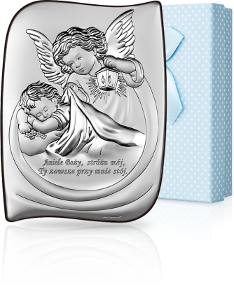 Anioł Stróż z modlitwą: w ozdobnym pudełeczku - Beltrami